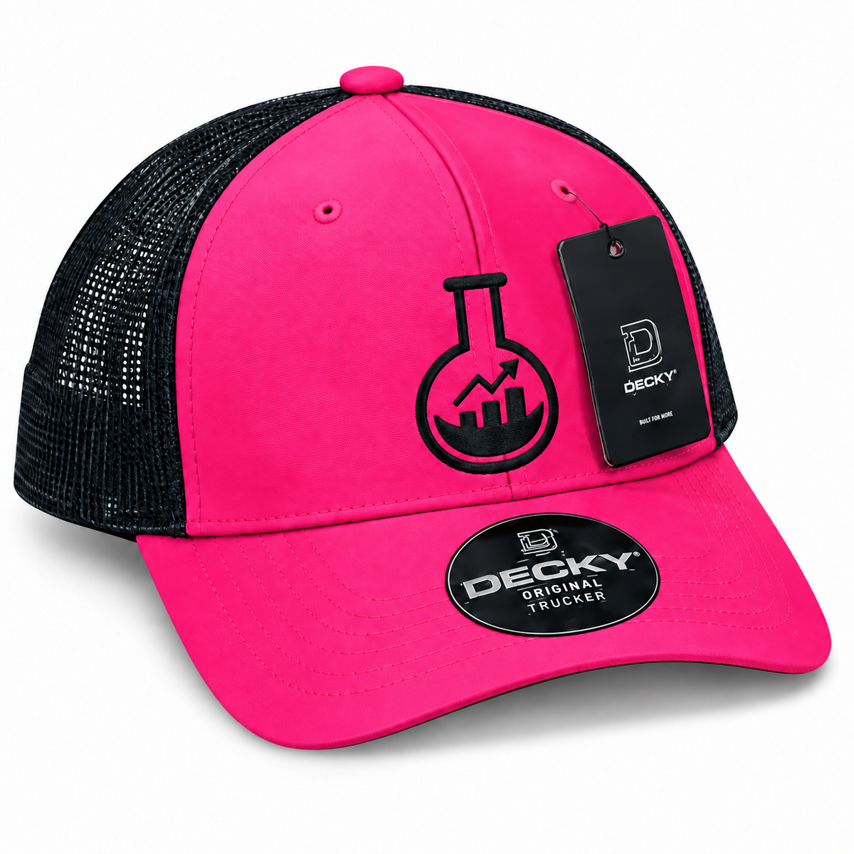 Peptide Price Hat — Pink / black logo