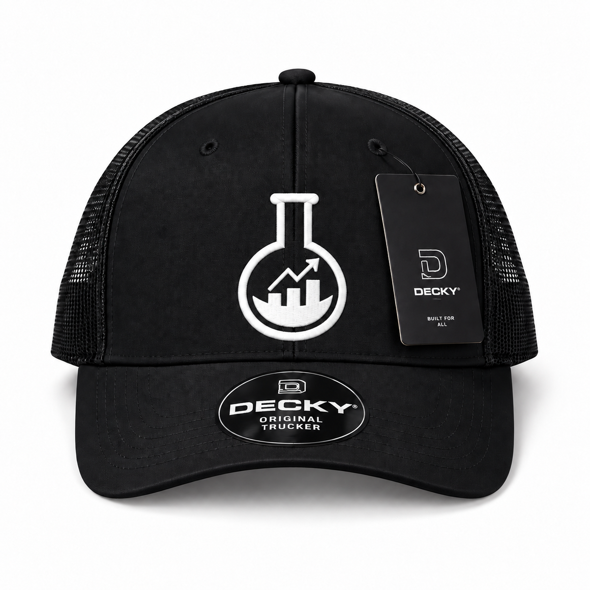 Peptide Price Hat — Black / white logo