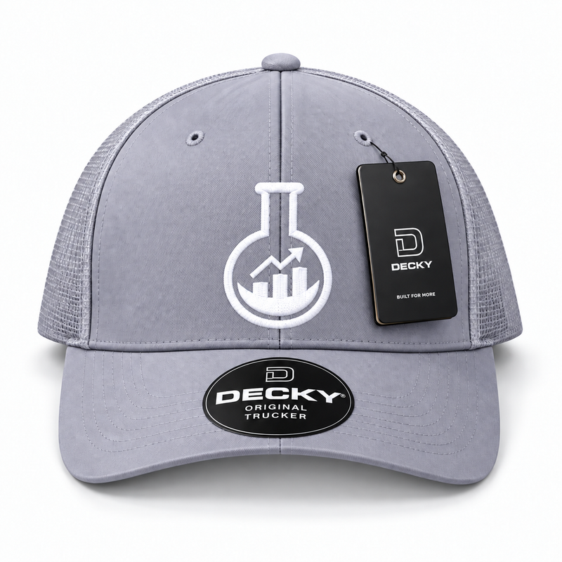 Peptide Price Hat — Gray / white logo